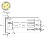 سنسور شتاب سنج آنالوگ ADXL326B