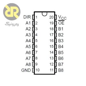 آی سی باقر دو طرفه 74ALS245