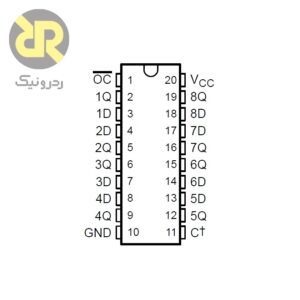 آی سی لچ SN74LS373N