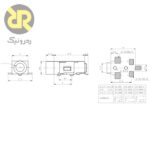 جک هدفون 2.5 میلی‌متر مادگی PJ-209