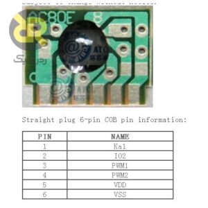 چیپ موزیک زنگ در AC80E