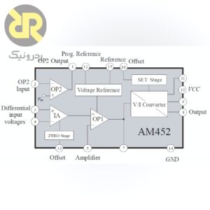 آی سی مبدل ولتاژ به جریان AM452