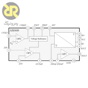 آی سی مبدل ولتاژ به جریان AM460