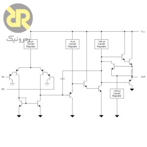 آی سی تقویت کننده عملیاتی صنعتی LM358P