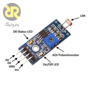 ماژول سنسور تشخیص شدت نور محیطی HL-01