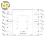 آی سی سوئیچ فرکانس بالا HMC241ALP3E