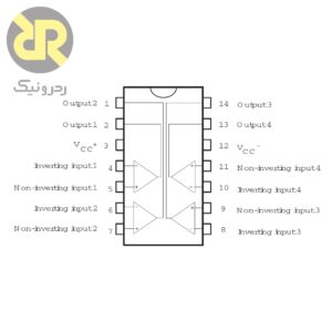 آی سی مقایسه کننده LM339DT