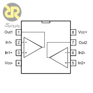 آی سی مقایسه کننده LM393DT