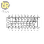 آی سی بافر دو طرفه MC74F245