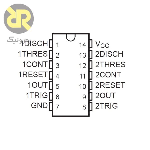 آی سی تایمر NE556DR - تصویر 3
