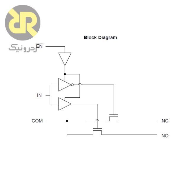 ماژول سوئیچ آنالوگ 4 کاناله TS3A5018