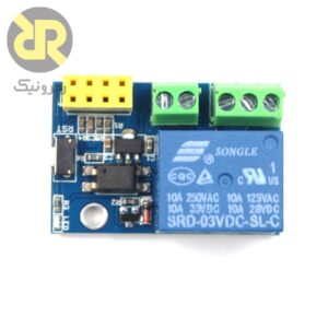 ماژول رله با قابلیت کنترل وای‌فای ESP-01S RELAY V1.0