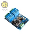 ماژول رله وایفای دو کاناله ESP8266