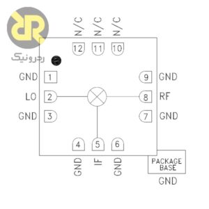 آی سی میکسر RF HMC553LC3B 