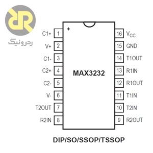 آی سی رابط RS-232 MAX3232CSE