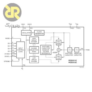 آی سی تلفن PCD3312C