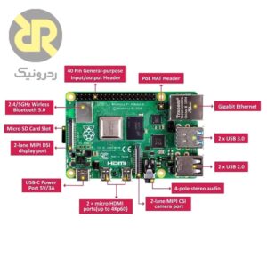 رسپبری پای Raspberry pi 4 model B