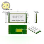 ماژول فرستنده/گیرنده LORA RFM98PW
