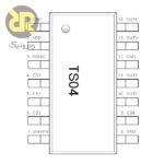 آی سی سنسور تاچ خازنی TS04 - تصویر 2