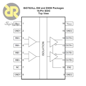 آی سی بافر ایزوله ISO7820LL