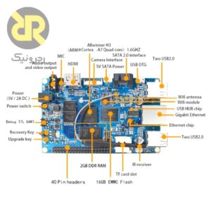 اورنج پای پلاس Orange Pi Plus 2