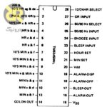 آی سی ساعت دیجیتال TMS3450