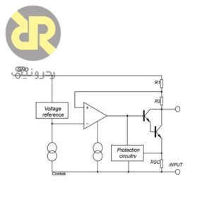 رگولاتور ولتاژ منفی 24 ولت 79L24