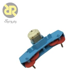 موتور دی‌سی گیربکس دار دو شفت ROBI MG2