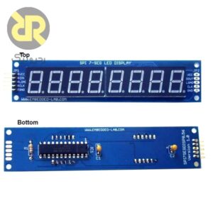 ماژول 7segmant هشت رقمی با درایور MAX7219