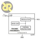 رگولاتور TDA3663 LDO 3V3
