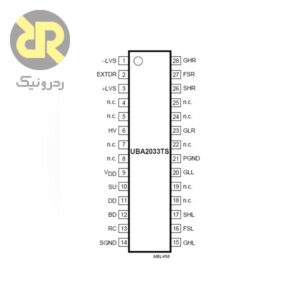 آی سی ماسفت درایور تمام پل UBA2033TS