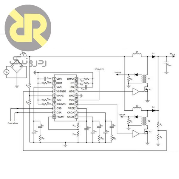 کنترلر PFC مدل UCC28070DWR