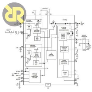 آی سی تغذیه و شارژر باتری لیتیومی MAX8903E