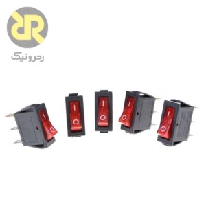 کلید راکر باریک دو حالته KCD3