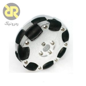 چرخ omni آلومینیومی دوبل قطر 78mm وعرض 26.5mm