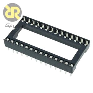 سوکت آی سی 28 پین پهن,