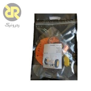 کیت بدنه و شاسی پلکسی 3 میلی متر دو طبقه ربات 2 چرخ