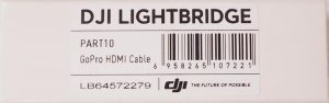 DJI LIGHTBRIDGE GOPRO HDMI