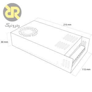 منبع تغذیه سوئیچینگ AC به DC مدل LRS-350-24