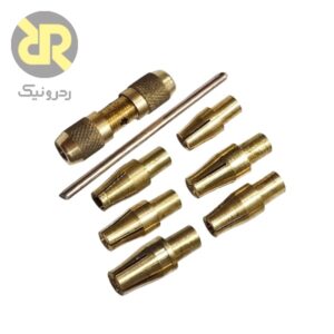 سه نظام دو طرفه دارای 6 عدد کولت سایز 0.8 الی 3 میلی متر