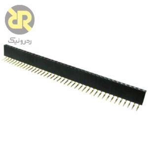 پین هدر 40*1 مادگی رایت 2.54mm,