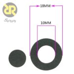 برچسب محافظ حلقه‌ای مثبت باتری ۱۸۶۵۰ تک سل