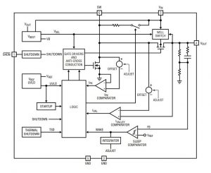 آی سی مبدل ولتاژ افزاینده LTC3525-3