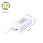 ولتمتر آمپرمتر درگاه usb و micro usb مدل KCX-017