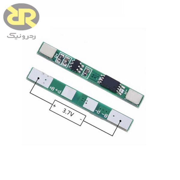 ماژول محافظ شارژ و دشارژ باتری لیتیومی 2 آمپر - تصویر 3