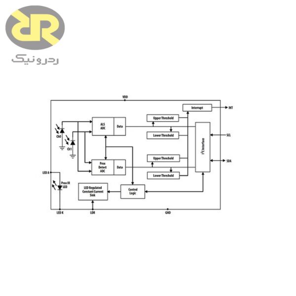 ماژول سنسور تشخیص حرکت غیر تماسی APDS-9930 - تصویر 3