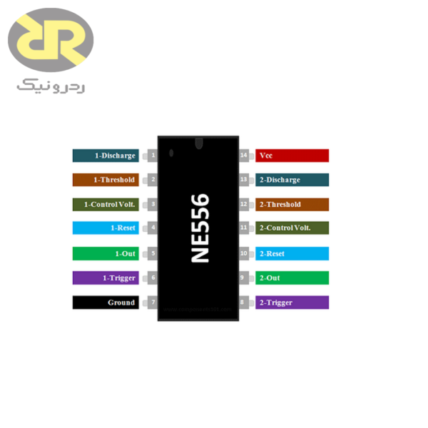 آیسی تایمر دوگانه NE556N - تصویر 2