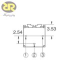 پتانسیومتر 10 کیلو اهم 3362P-1-103LF