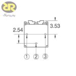 پتانسیومتر تریمر 50 کیلو اهم - تصویر 3