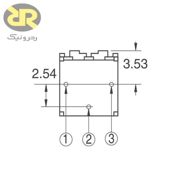 پتانسیومتر تریمر 50 کیلو اهم - تصویر 3